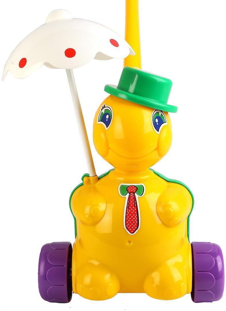 Каталка Черепашка Тортила с ручкой