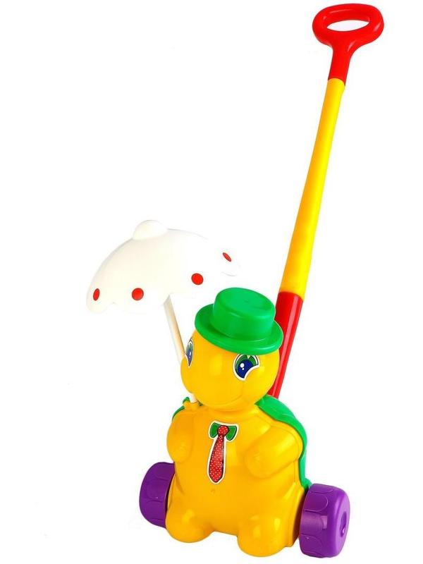 Каталка Черепашка Тортила с ручкой