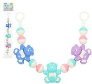 Погремушка-подвеска Смешные обезьянки (54 см), в асс-те