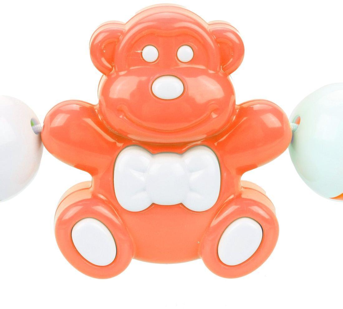 Погремушка-подвеска Смешные обезьянки (54 см), в асс-те