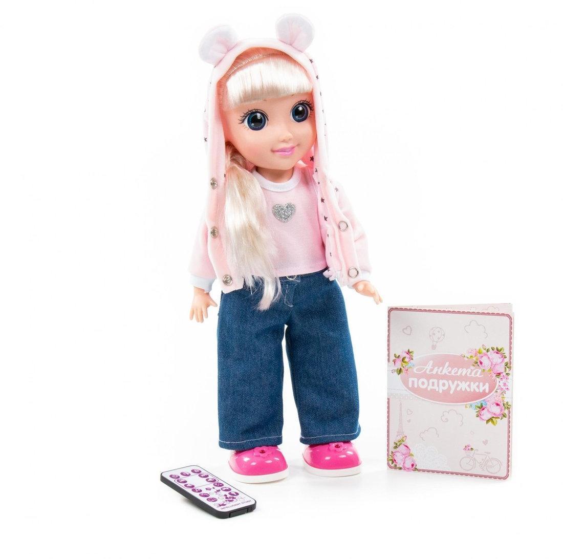 Кукла Кристина на прогулке 37 см, (ходит, танцует, разговаривает, поёт,
рассказывает сказки, туфельки с подсветкой)