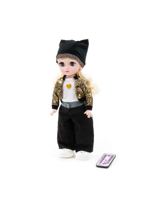 Кукла Арина на прогулке 37 см (ходит, танцует, разг., поёт, рассказ. сказки,
туф. светятся)