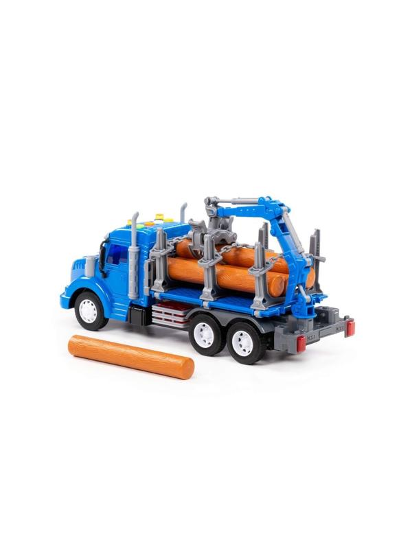 Автомобиль Профи, лесовоз инерционный (со светом и звуком)