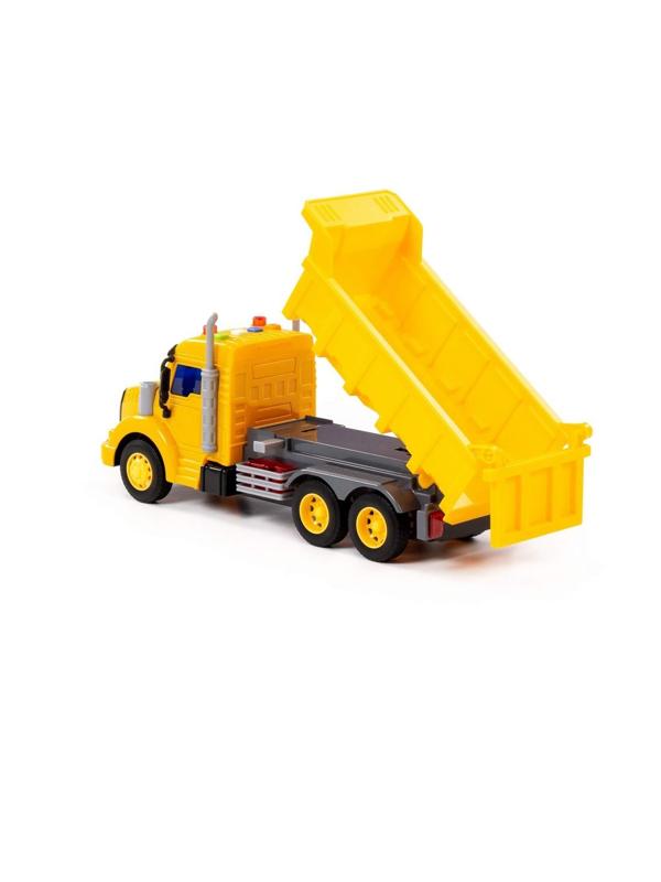 Автомобиль Профи, самосвал инерционный (со светом и звуком)