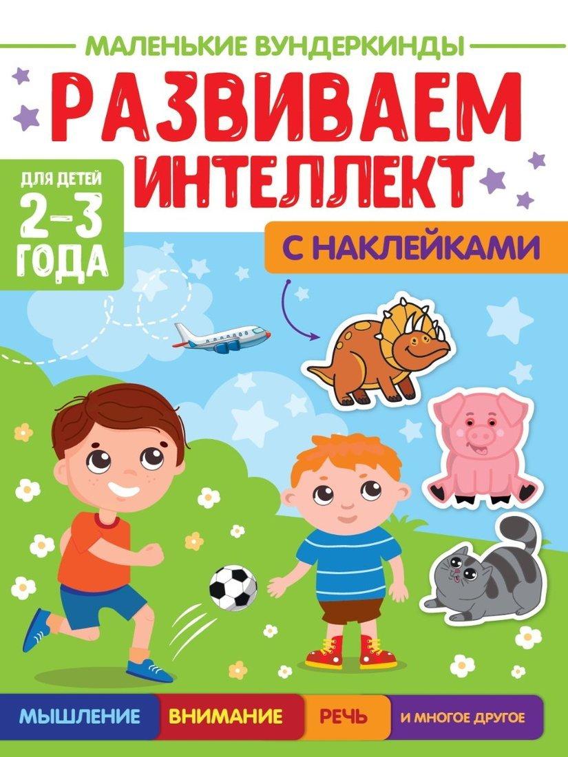 Книжка Маленькие вундеркинды Развиваем интеллект 2-3 года