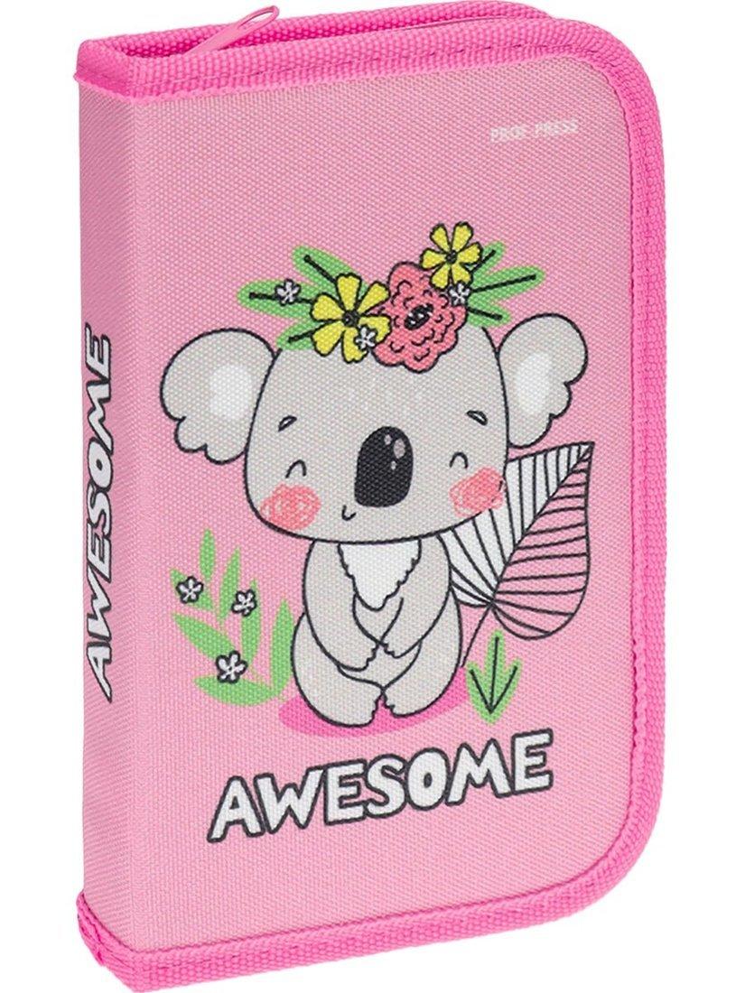 Пенал 1-секц. большой, Милашка коала, 190х115мм