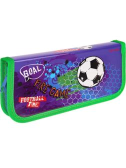 Пенал 1-секц. средний, с отк.планкой Мастерский гол, 190х90мм