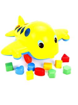 Сортер Самолет Кит с лог. фигурами