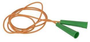 Скакалка спортивная L2,5м, d шнура 5мм в ассорт.
