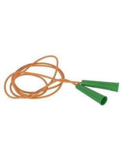 Скакалка спортивная L2,5м, d шнура 5мм в ассорт.