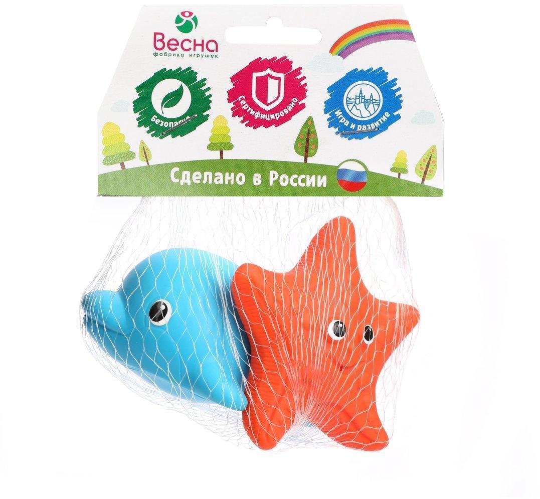 Набор для купания №4 морская звезда, дельфин