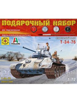 Модель Советский танк Т-34-76 1:72