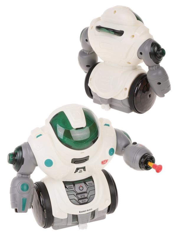 Робот эл., свет, звук, в комплекте: предметов 2шт., эл.пит.АА*3шт.не вх.в
комплект, коробка, в ассортименте