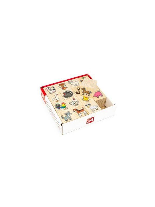 Кубики На ферме 16 шт.