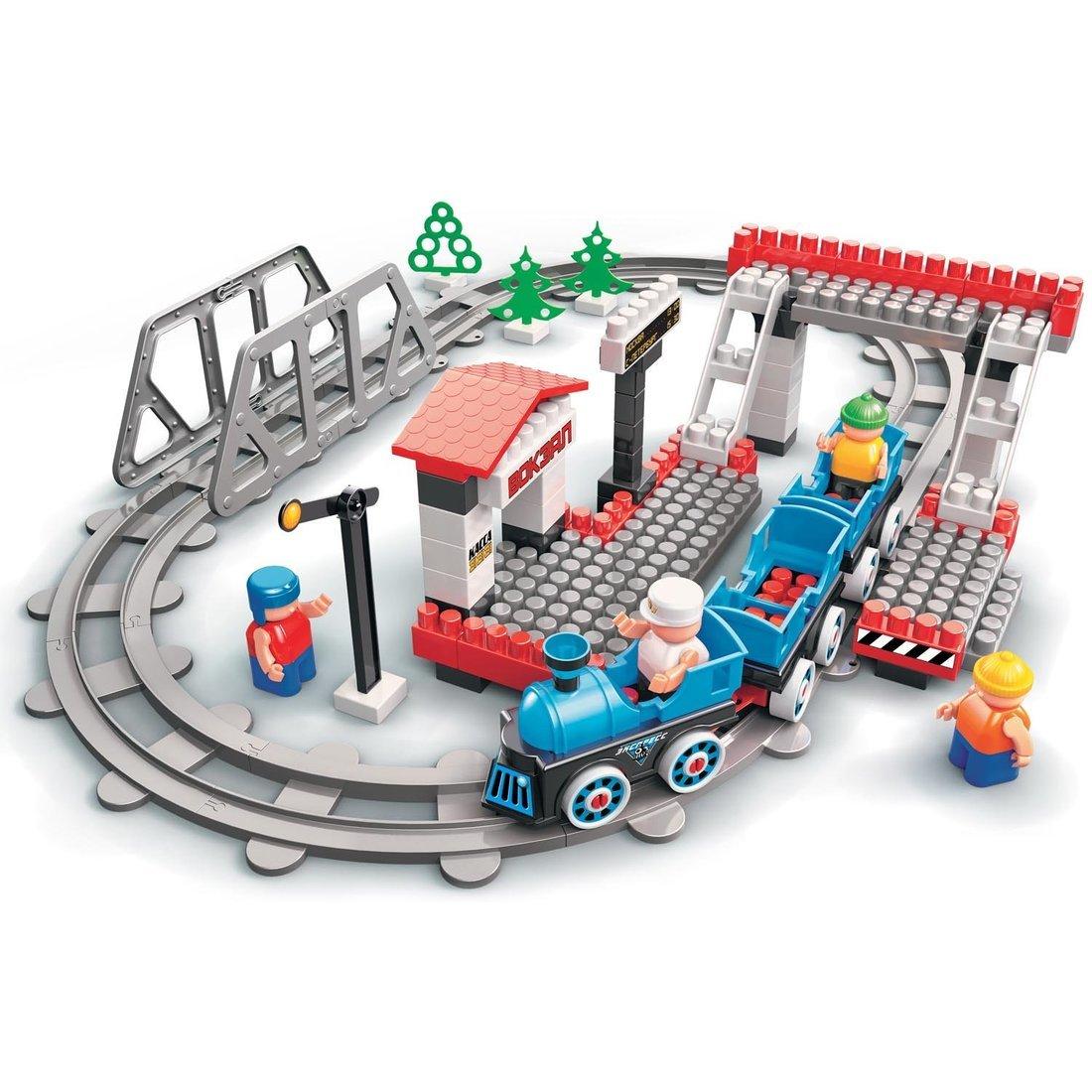 Констр-р Железная дорога. Испытательный полигон поездов с Блокменом, 141 эл