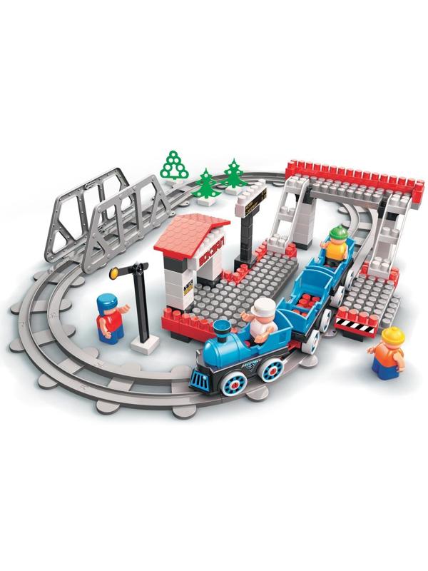 Констр-р Железная дорога. Испытательный полигон поездов с Блокменом, 141 эл