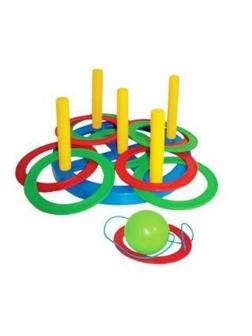 Набрось кольцо+поймай шарик 2 в 1