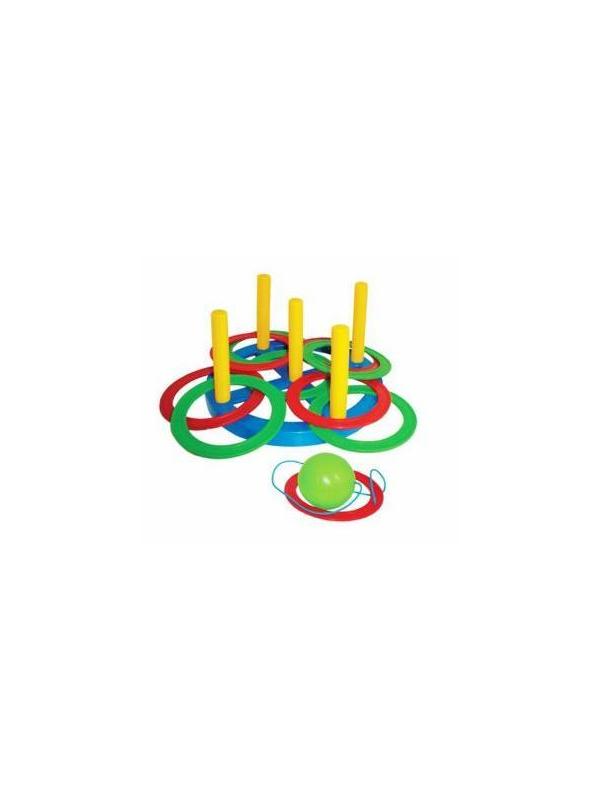 Набрось кольцо+поймай шарик 2 в 1