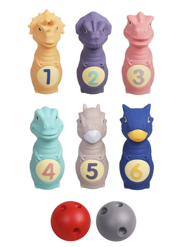 Игра напольная: боулинг детский Дино