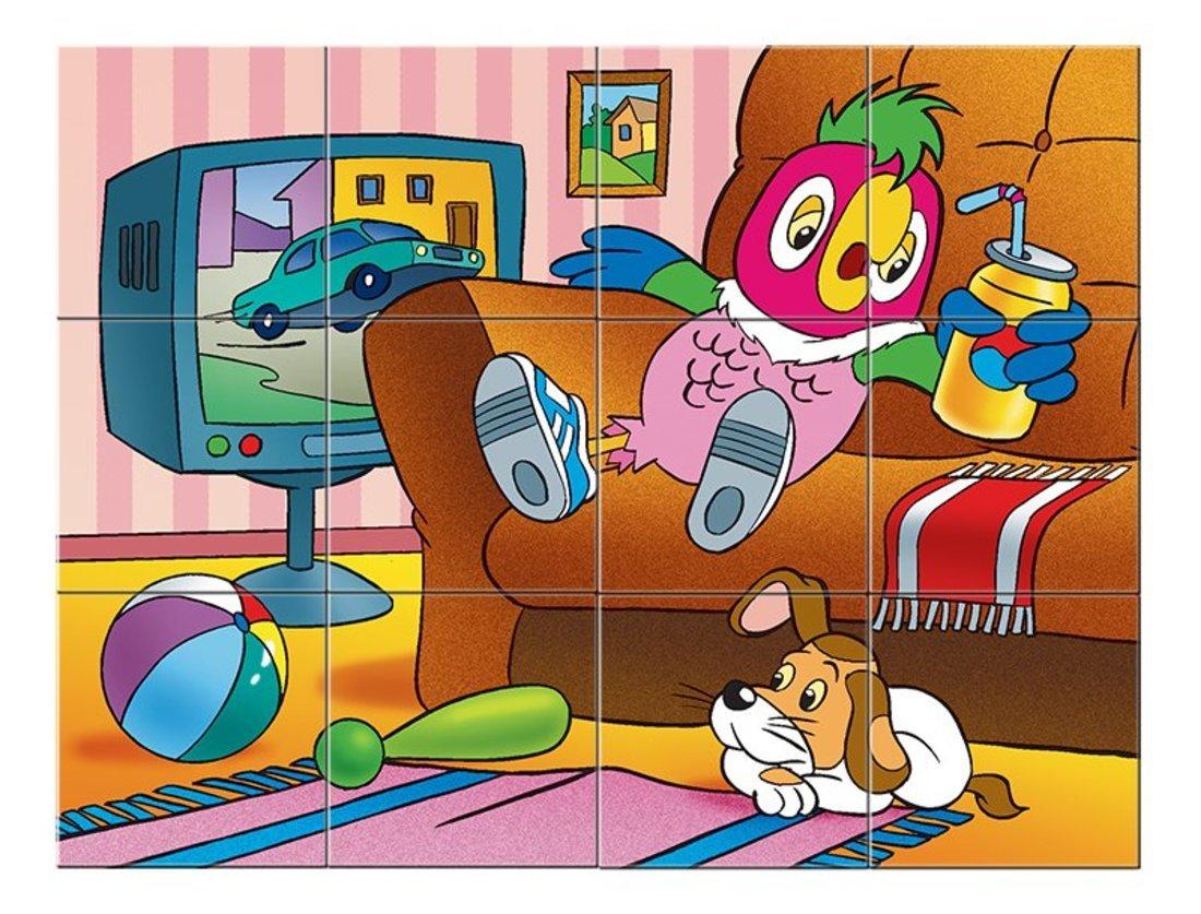 Куб 12 Попугай Кеша