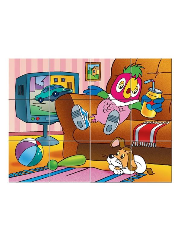 Куб 12 Попугай Кеша