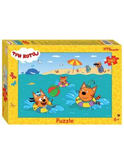 Пазлы 260 Три кота