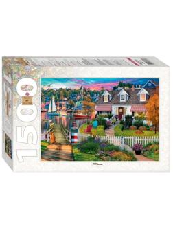 Пазлы 1500 Дом в гавани Чарльз Харбор
