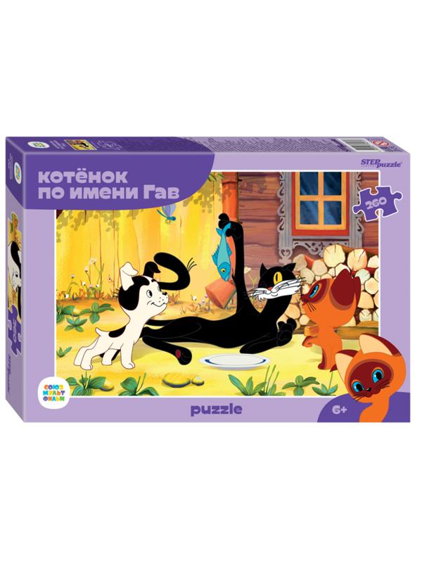 Пазлы 260 Котенок по имени Гав