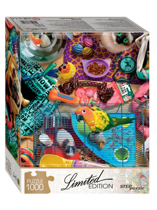 Пазлы 1000 Домашние любимчики