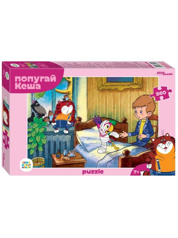 Пазлы 560 Попугай Кеша