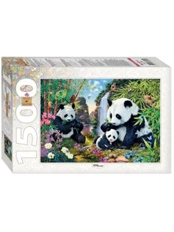 Пазлы 1500 Панды