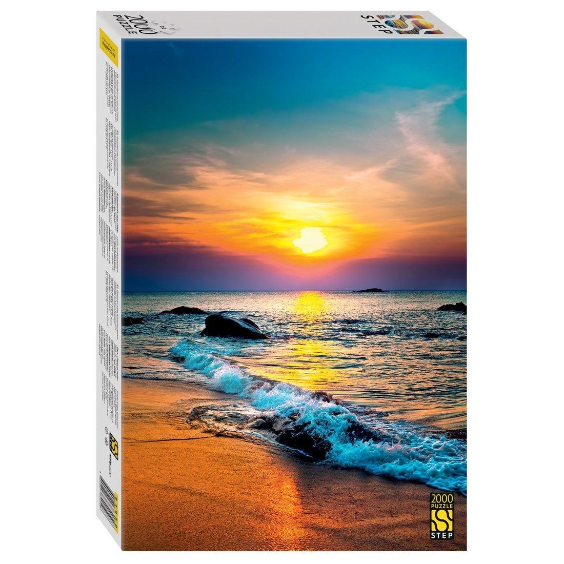 Пазлы 2000 Закат на море