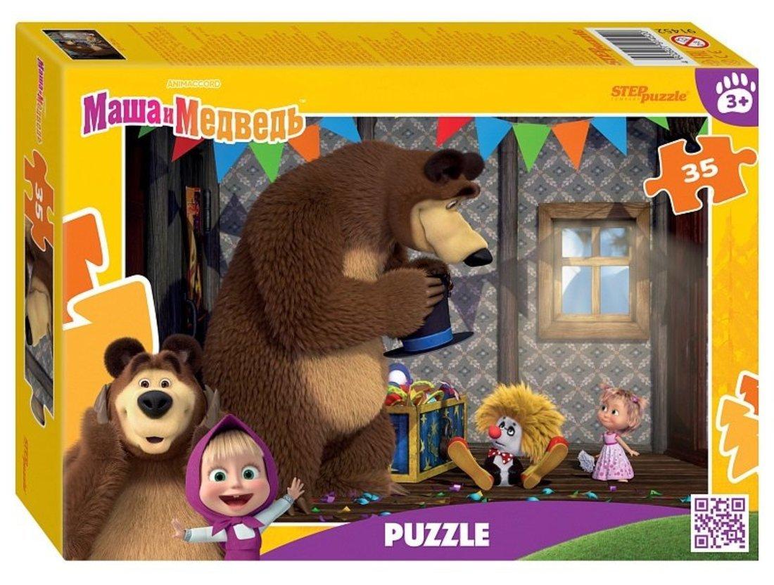 Пазлы 35 Маша и Медведь