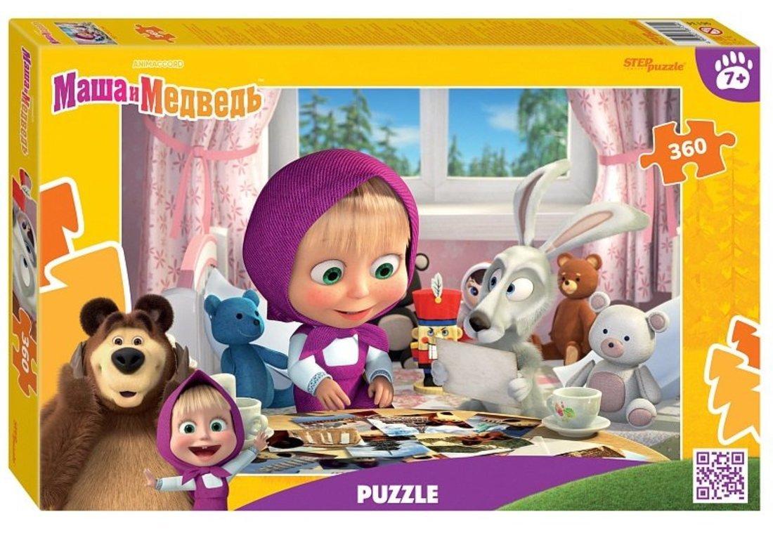 Пазлы 360 Маша и Медведь