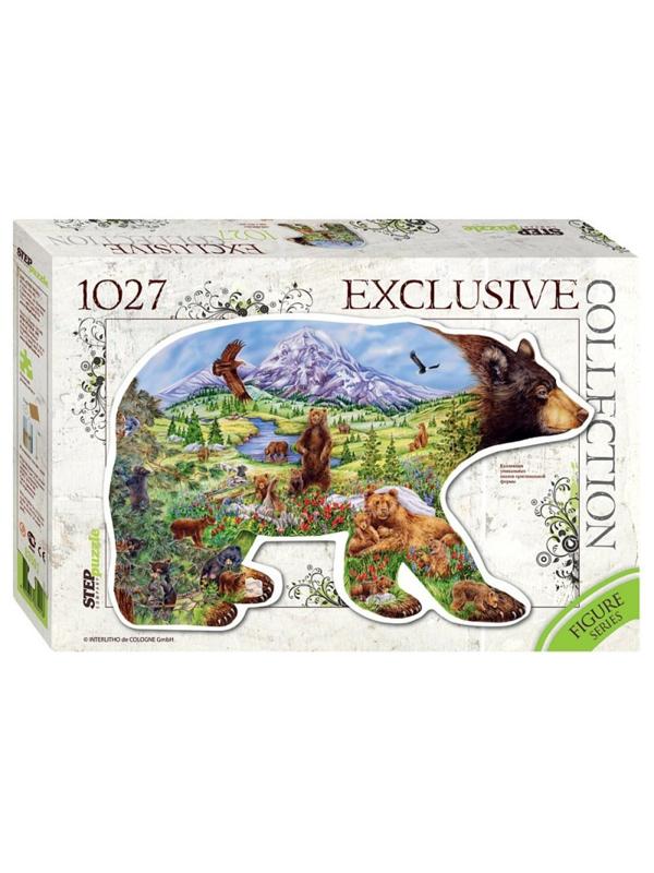 Пазл контурный 1027 Медведь