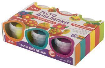 Тесто для лепки, 6цв. по 80 гр.