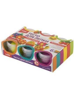 Тесто для лепки, 6цв. по 80 гр.