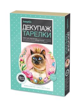 Декупаж тарелки Корона для царицы