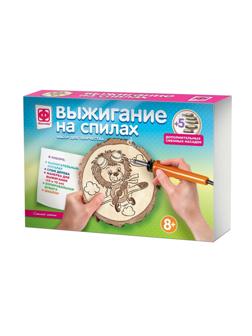 Выжигание на спилах Смелый летчик