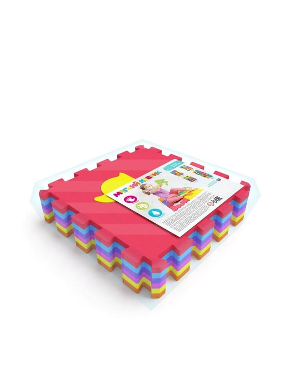 Развивающая игра Коврик Животные 6 элементов