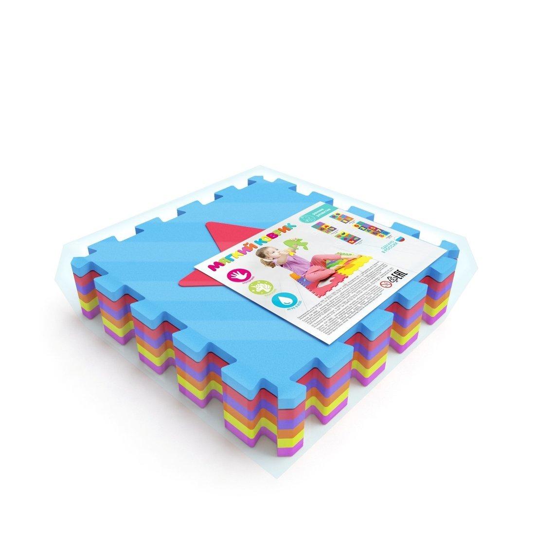 Развивающая игра Коврик Фигуры 6 элементов