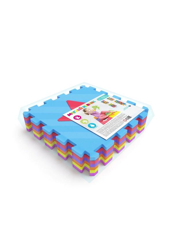 Развивающая игра Коврик Фигуры 6 элементов