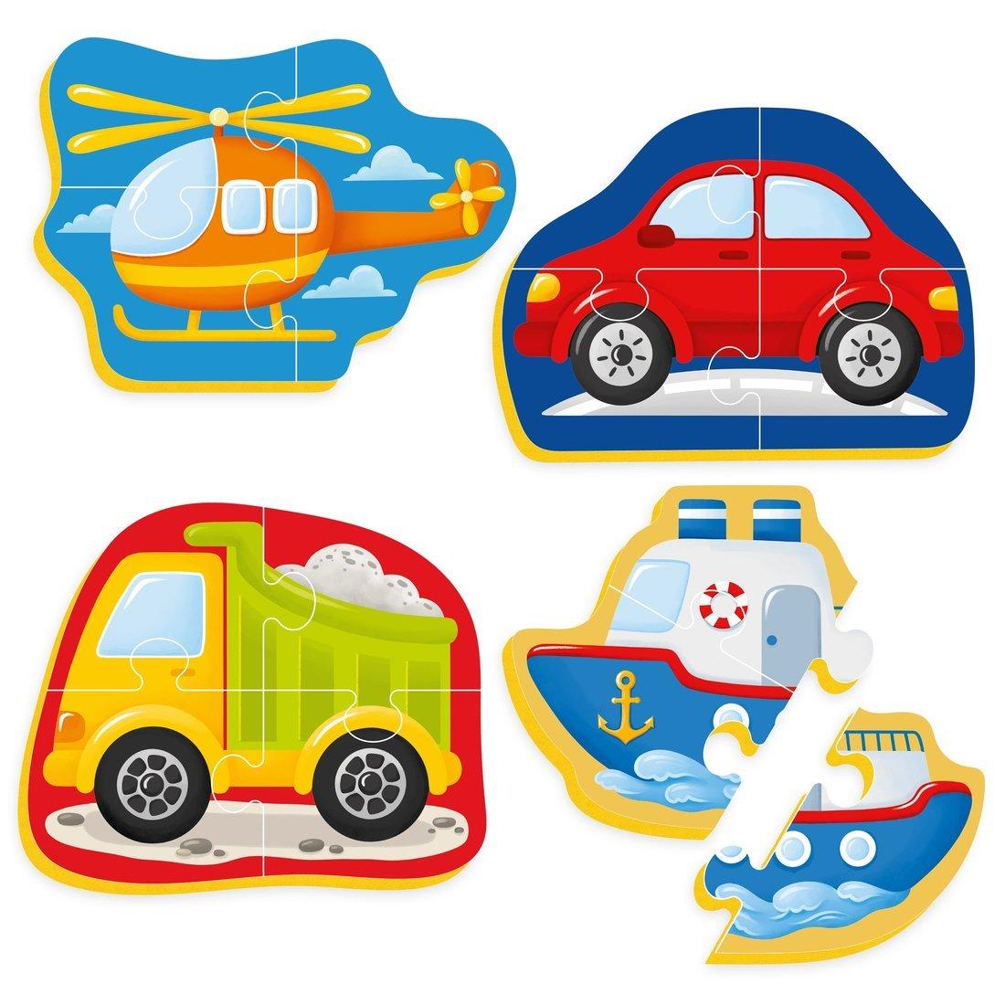 Мягкие пазлы Транспорт