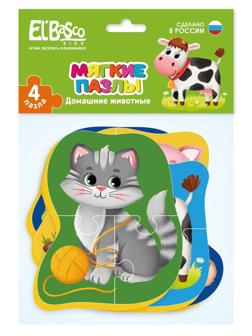 Мягкие пазлы Домашние животные