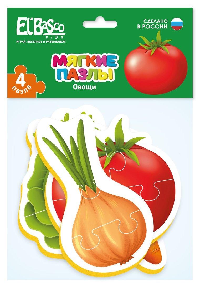 Мягкие пазлы Овощи