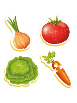 Мягкие пазлы Овощи