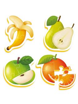 Мягкие пазлы Фрукты
