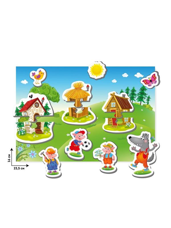 Магнитный театр Три поросенка