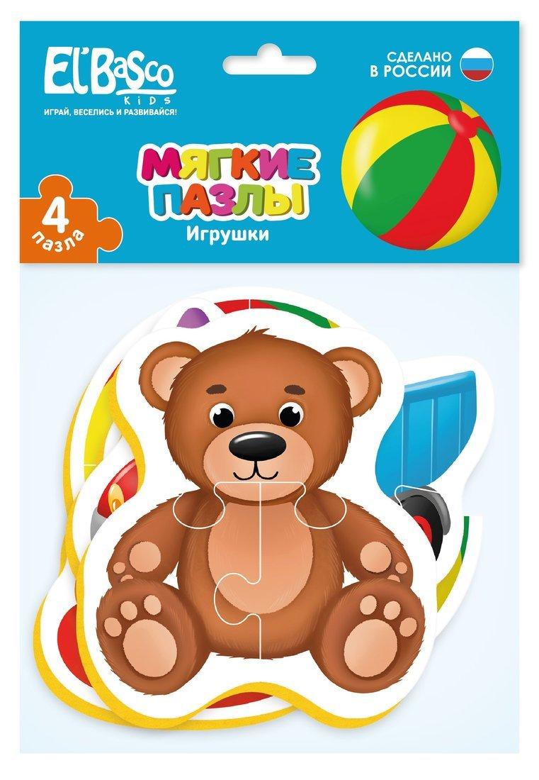 Мягкий пазл Игрушки