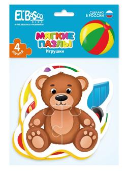 Мягкий пазл Игрушки